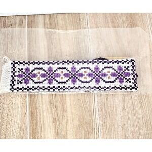 Embroidery Bookmark With Tassel Cute Book Handmade Gift